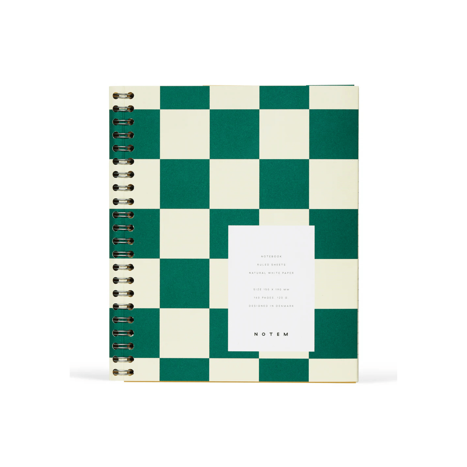 Notem Quaderni Nela Medium Green Check