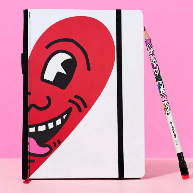 Blackwing Quaderni Notebook Blackwing Volume 292 - Keith Haring Smiling Heart