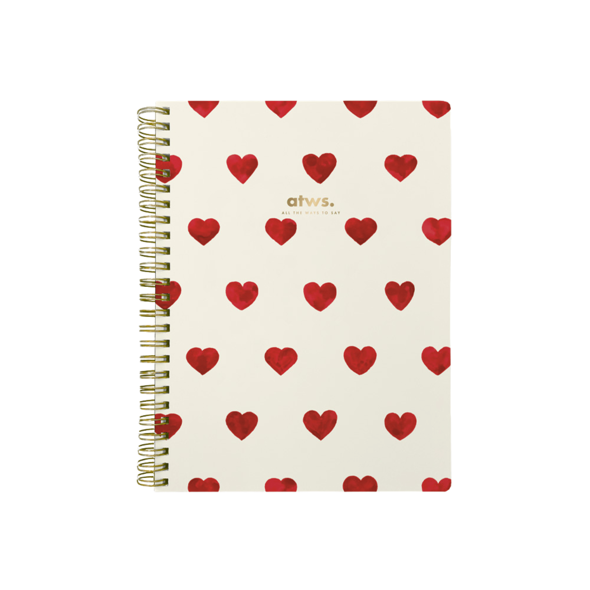 All The Way To Say Quaderni Notebook con Spirale - Heart