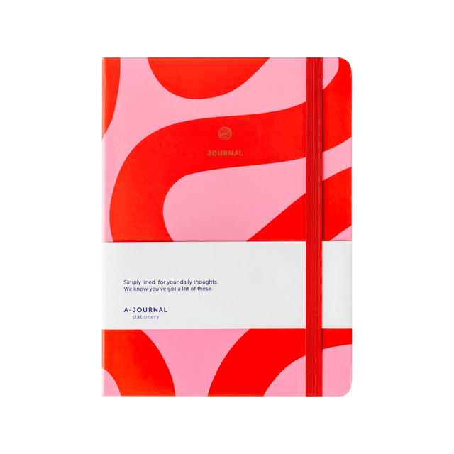 A-Journal Quaderni Notebook Journal Flow Pink