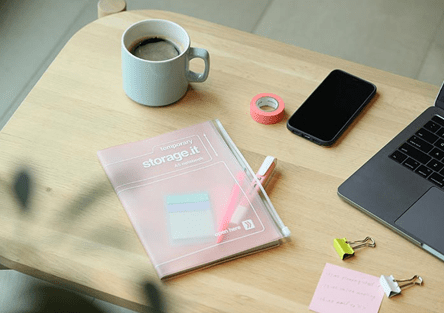 Mark's Tokyo Quaderni Notebook Storage Pink