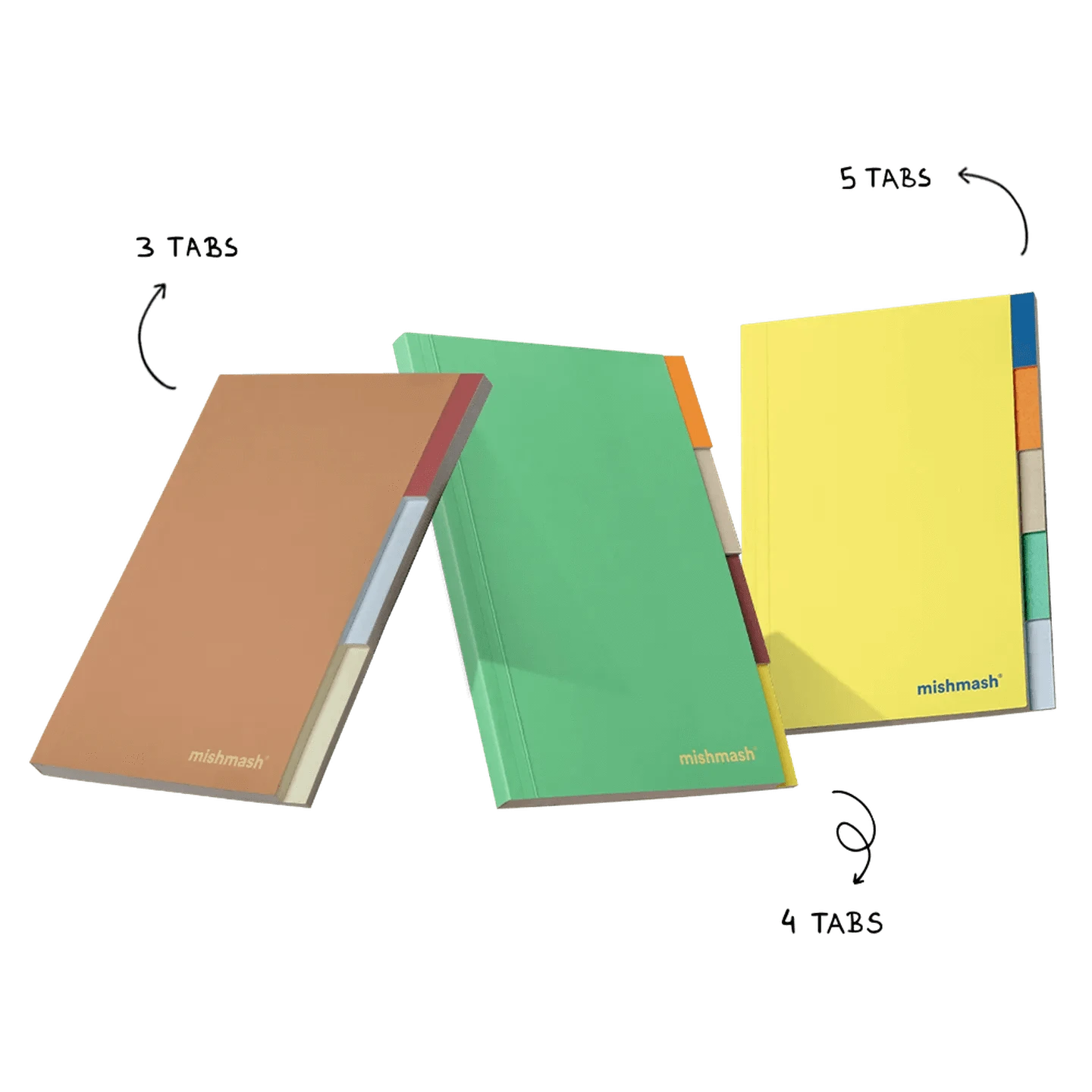 Mishmash Quaderni Notebook Tabbed