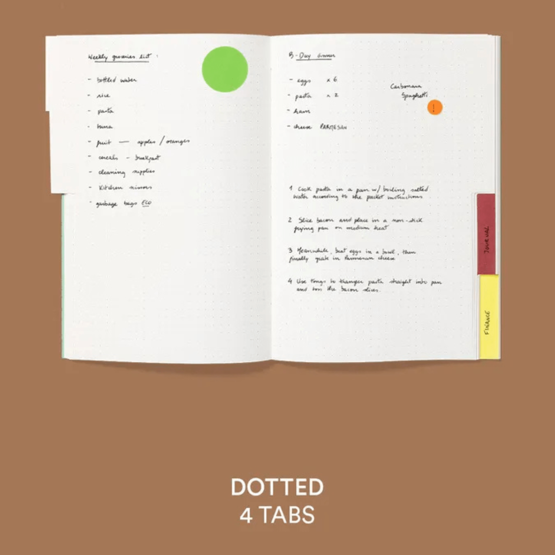 Mishmash Quaderni Notebook Tabbed