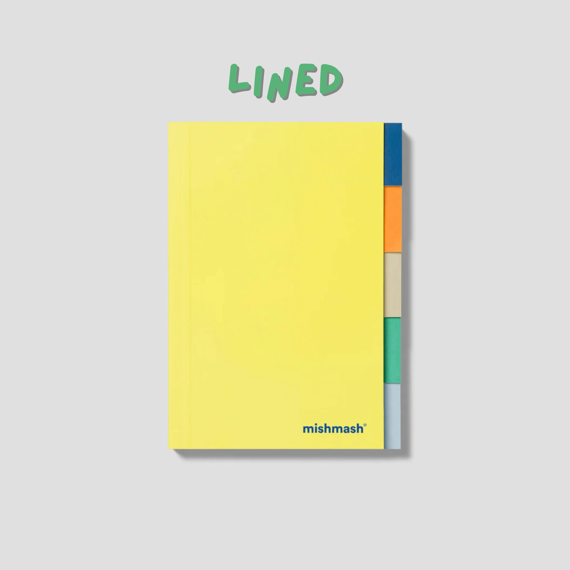 Mishmash Quaderni LINED Notebook Tabbed