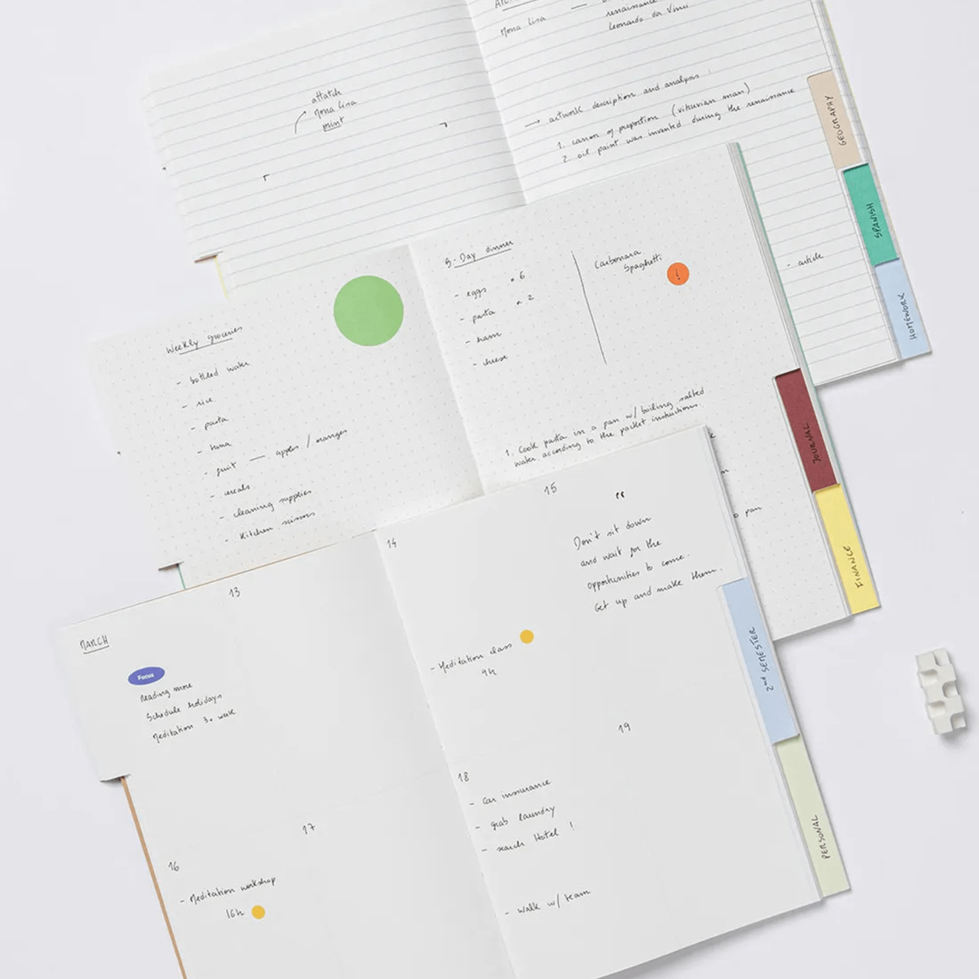 Mishmash Quaderni Notebook Tabbed