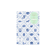 Midori Quaderni Notebook Yuru Log Blue Nordic
