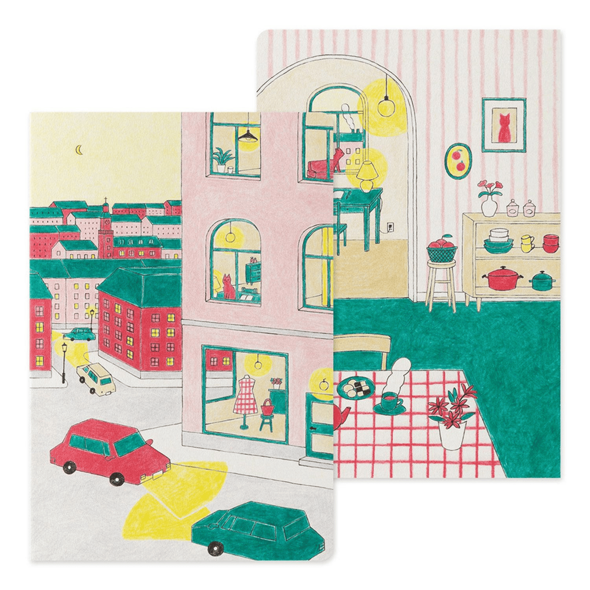 Midori Quaderni Notebook Yuru Log - Daily Life