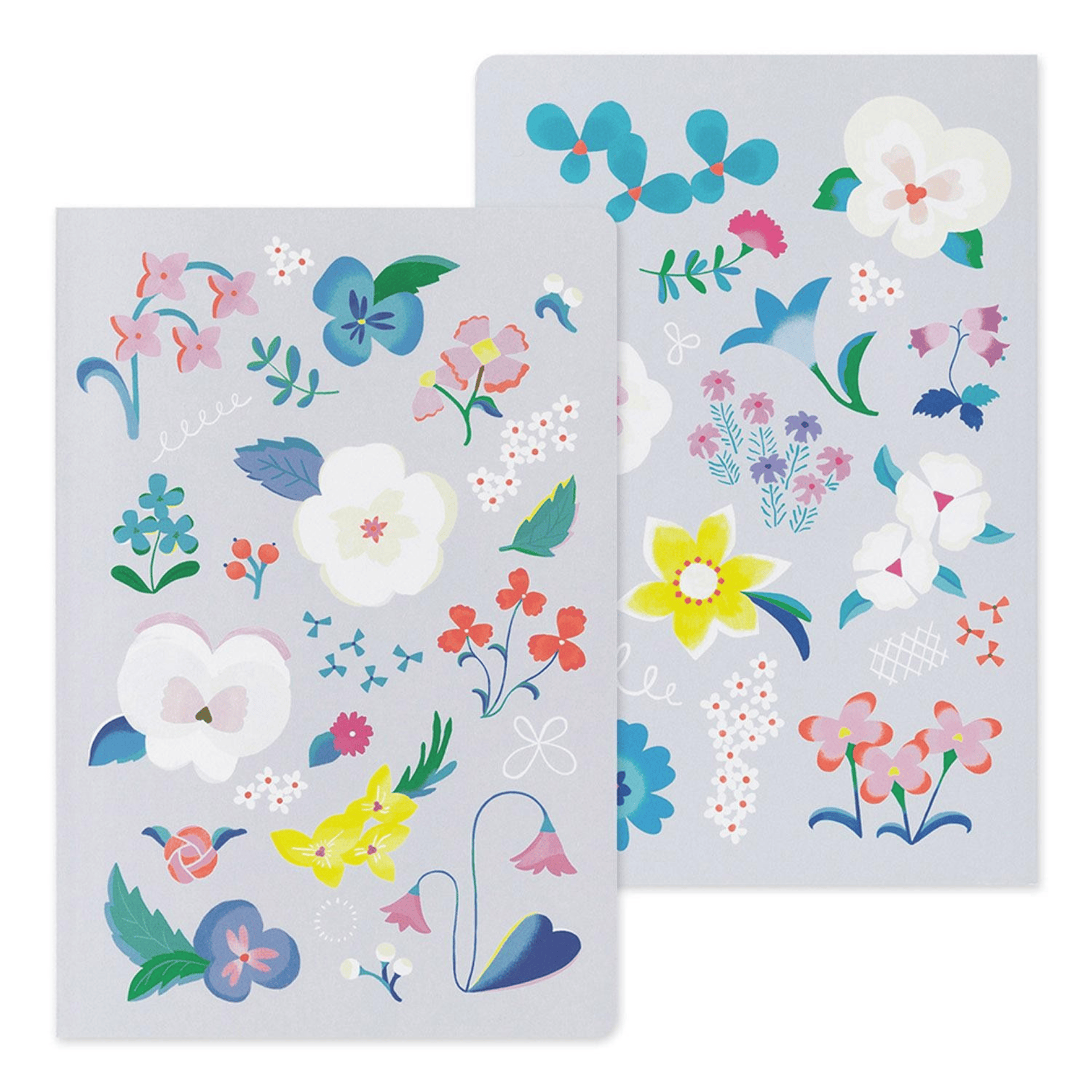 Midori Quaderni Notebook Yuru Log - Floral