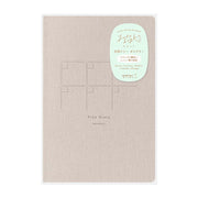 Midori Quaderni Notebook Yuru Log Free Diary Monthly
