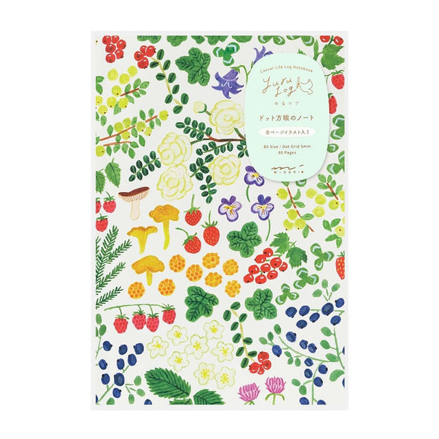 Midori Quaderni Notebook Yuru Log Scandinavia