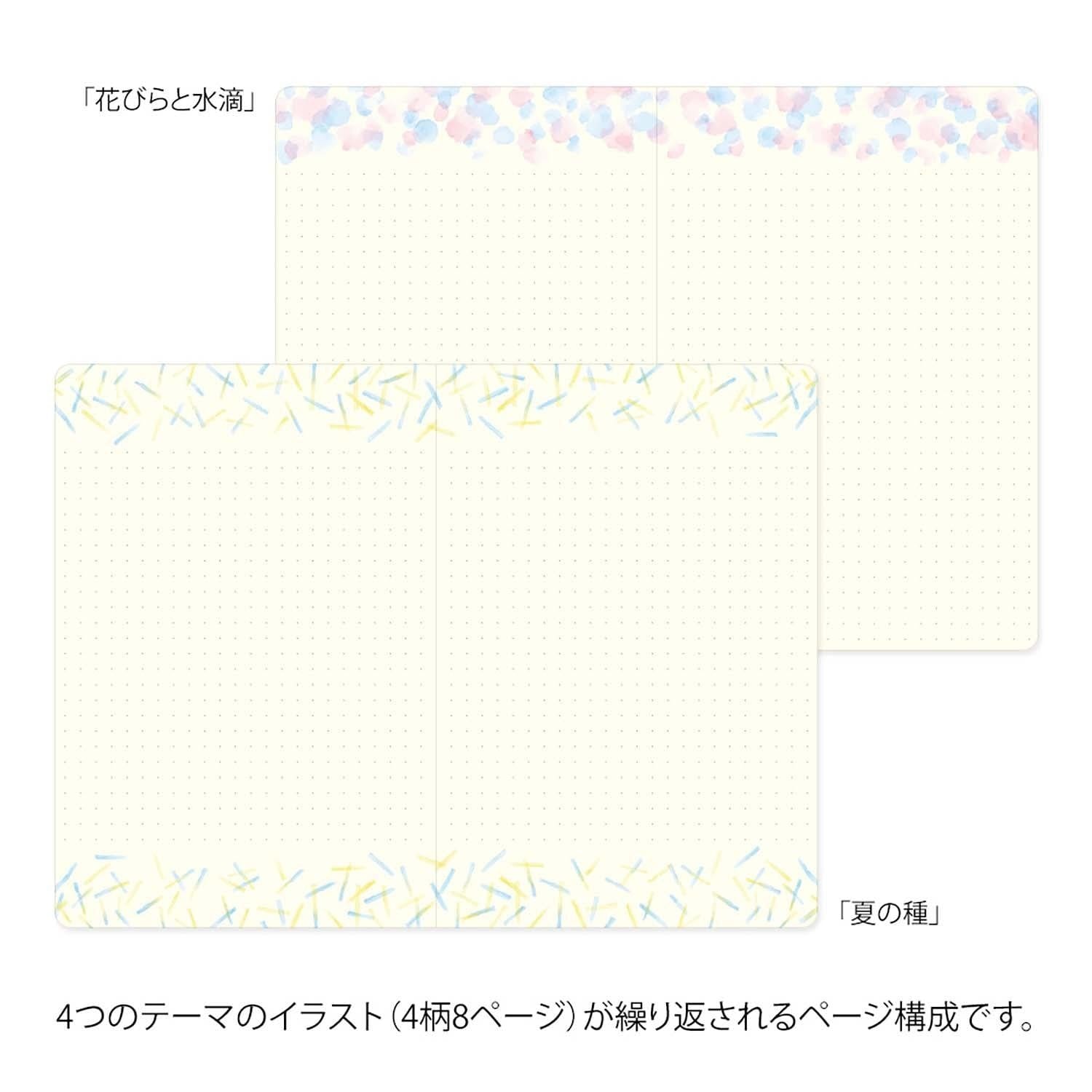 Midori Quaderni Notebook Yuru Log Watercolor