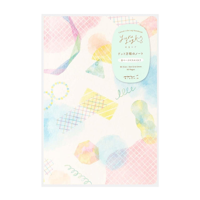 Midori Quaderni Notebook Yuru Log Watercolor