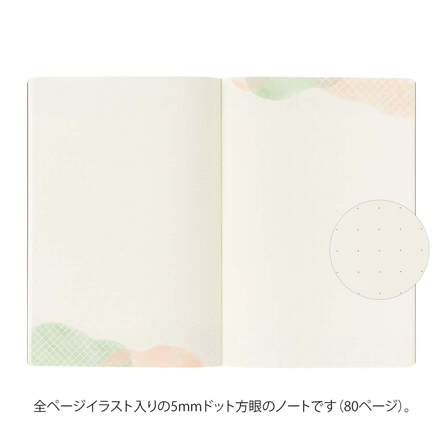 Midori Quaderni Notebook Yuru Log Watercolor