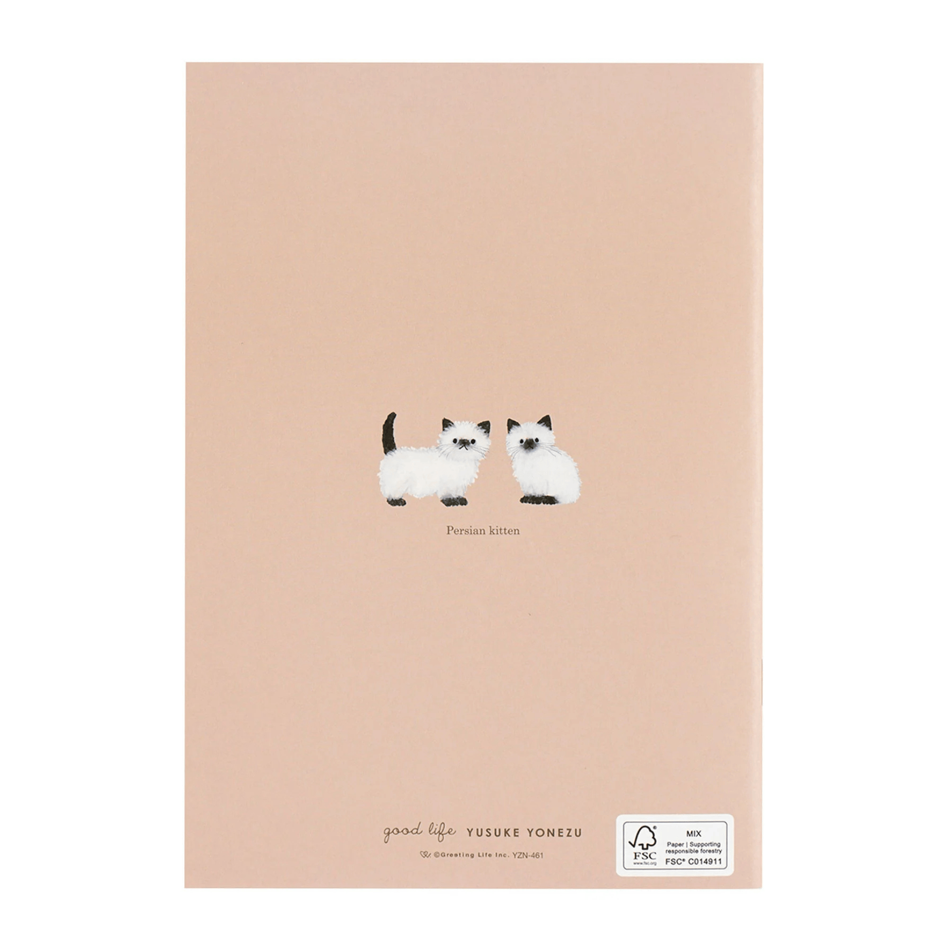 Greeting Life Quaderni Notebook Yusuke Yonezu - Cat