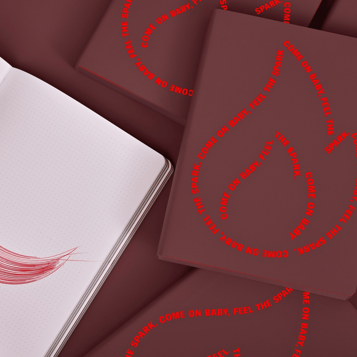 Nuuna Quaderni Nuuna Graphic L - Feel The Spark