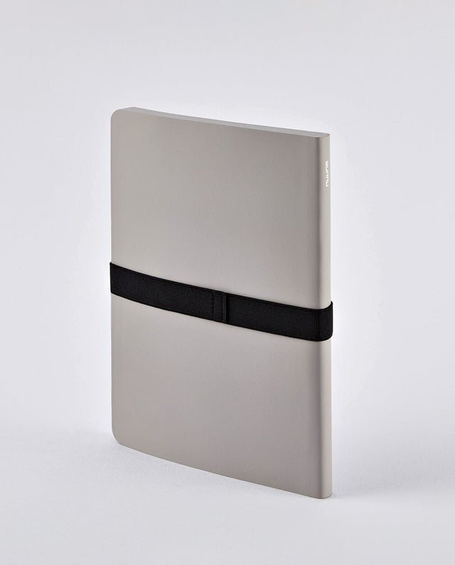 Nuuna Quaderni Nuuna Grey con elastico - Not White
