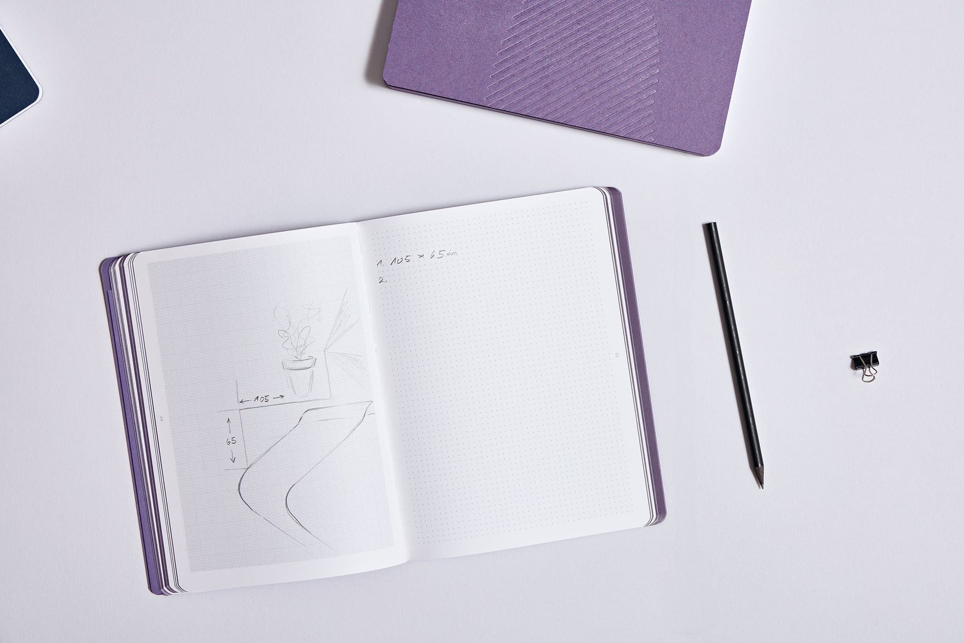 Nuuna Quaderni Nuuna Workbook L - Améthyste by MUT