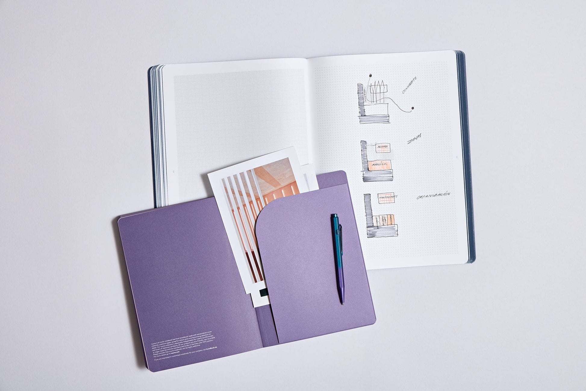 Nuuna Quaderni Nuuna Workbook L - Améthyste by MUT