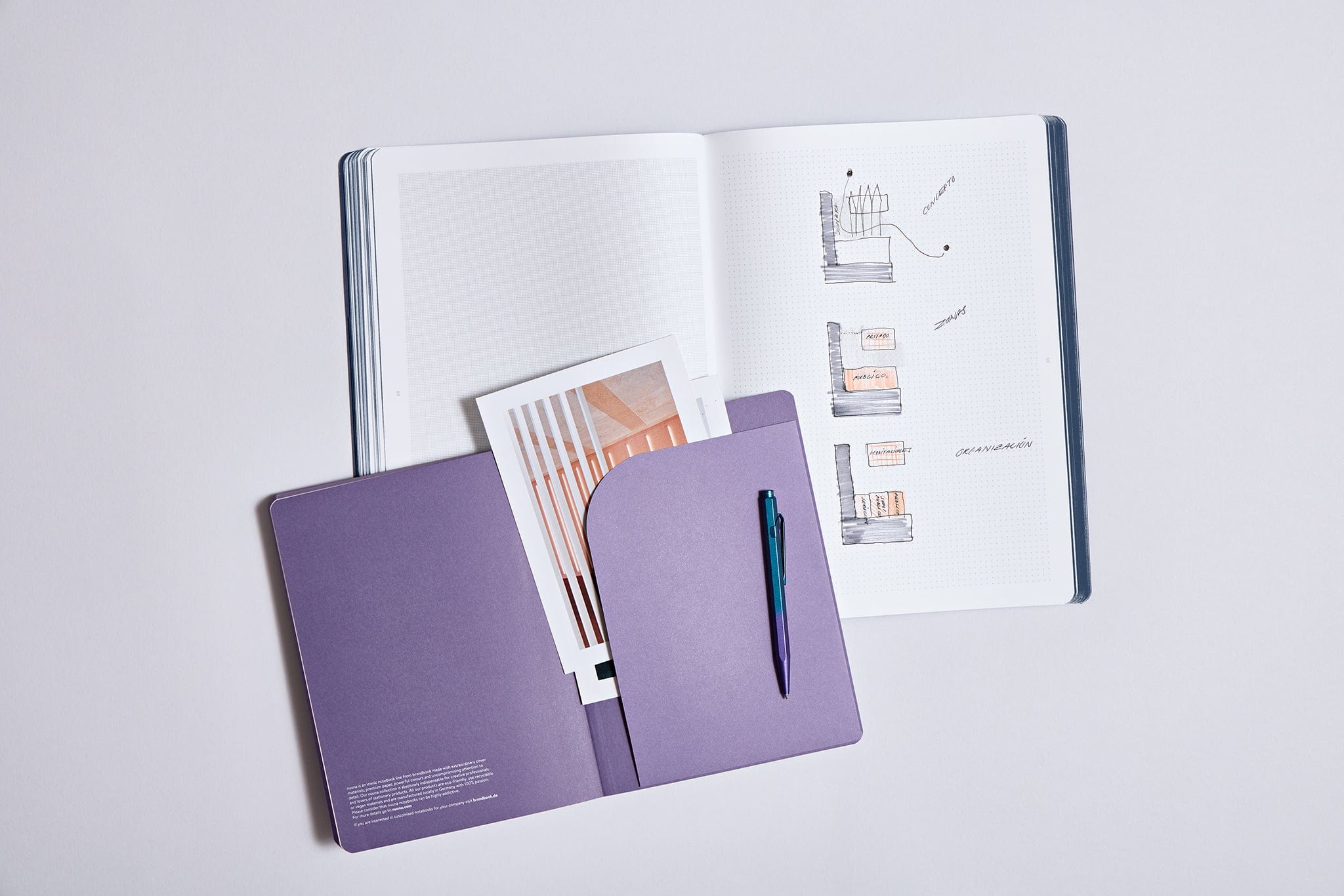 Nuuna Quaderni Nuuna Workbook L - Améthyste by MUT
