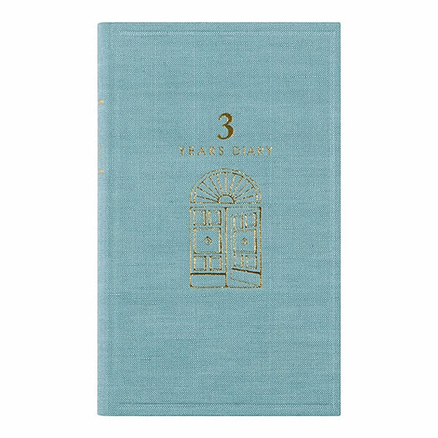 Midori Quaderni One line a day  - 3 Year Diary Midori Blue