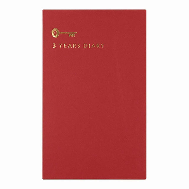 Midori Quaderni One line a day  - 3 Year Diary Midori Blue