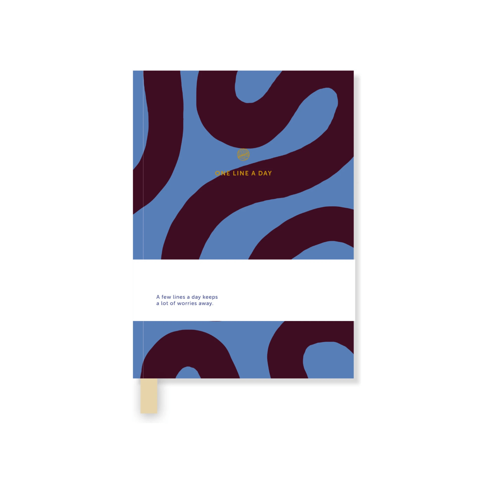 A-Journal Quaderni One line a day - Flow Blue