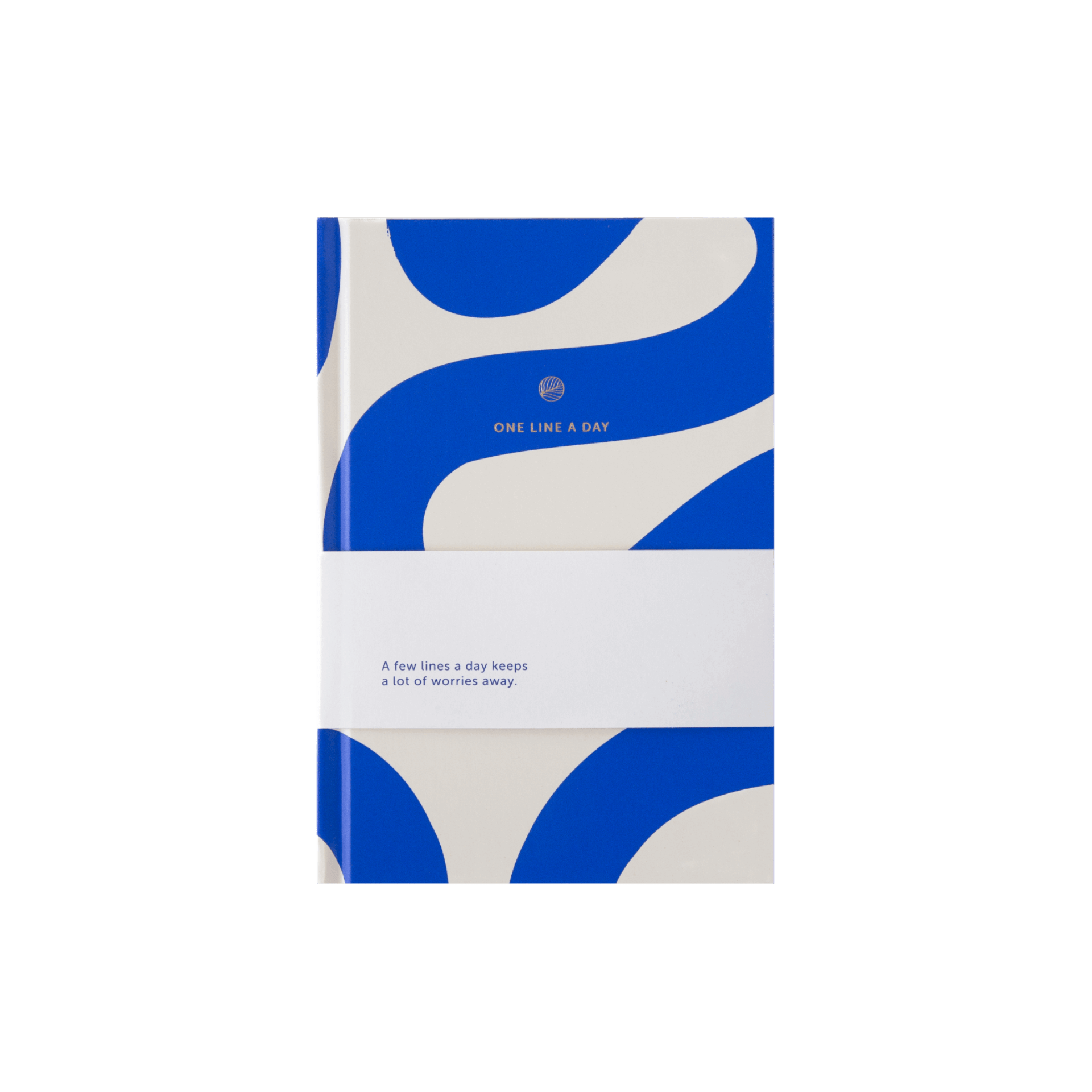 A-Journal Quaderni One line a day - Flow Blue