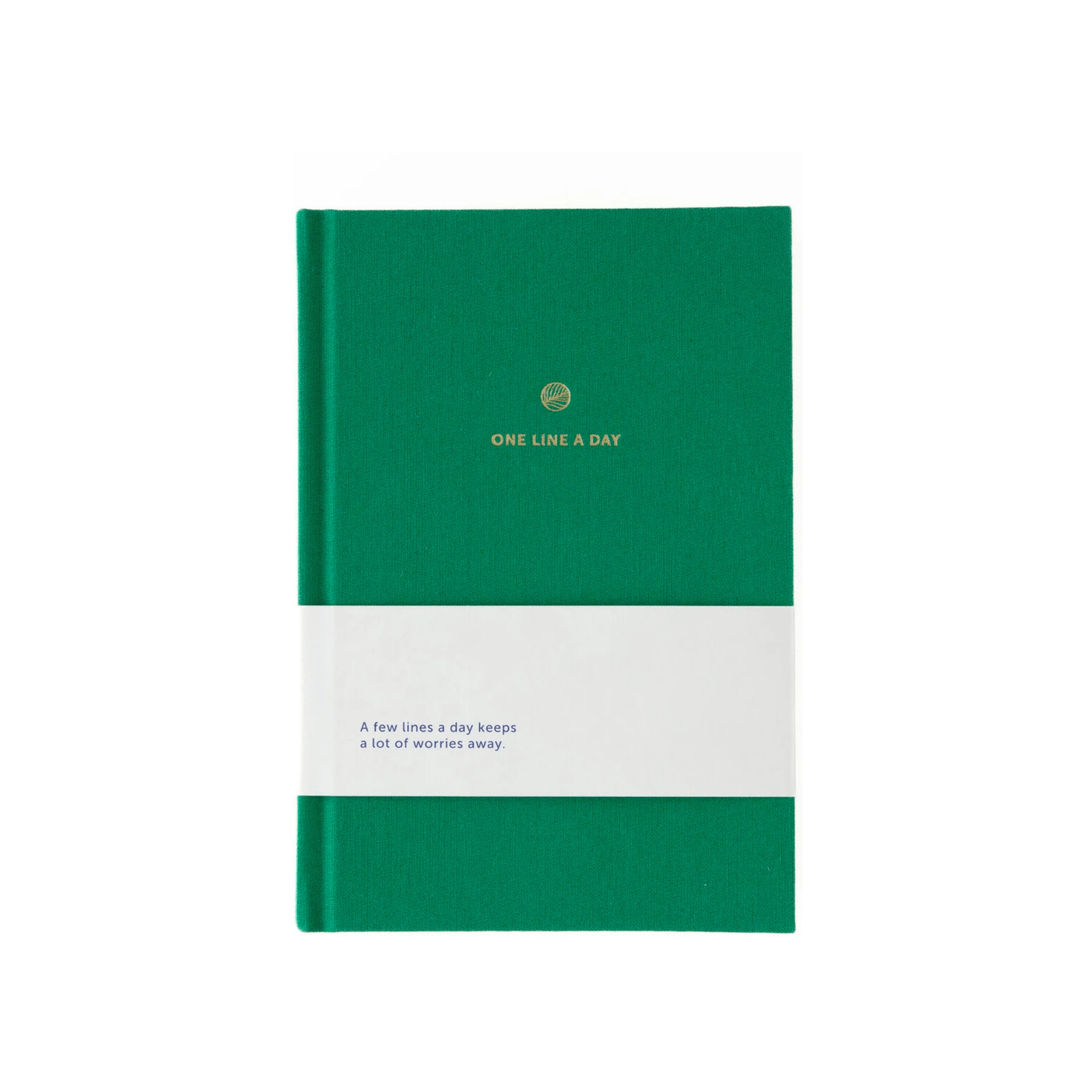 A-Journal Quaderni One line a day Green