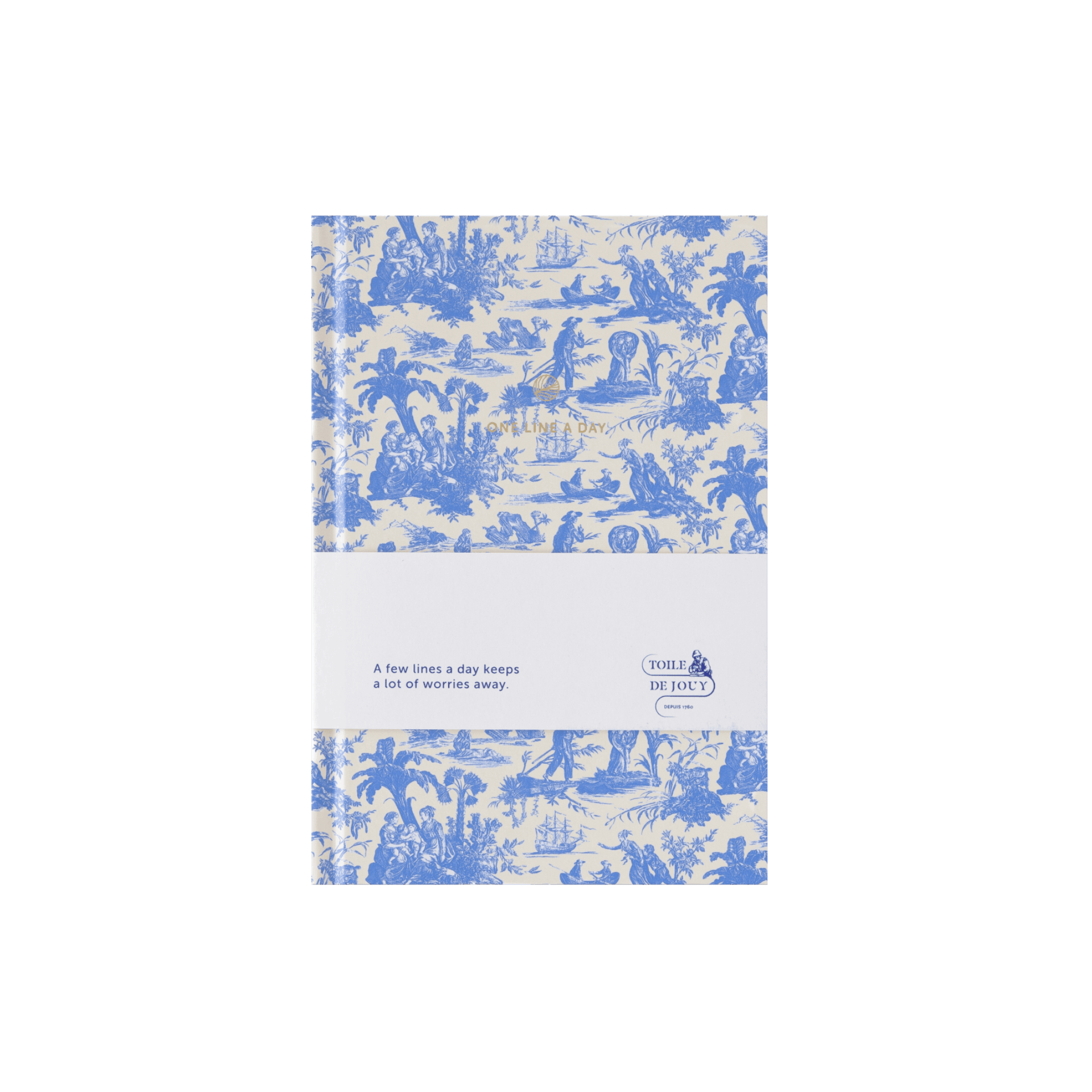 A-Journal Quaderni One line a day - Toile de Jouy