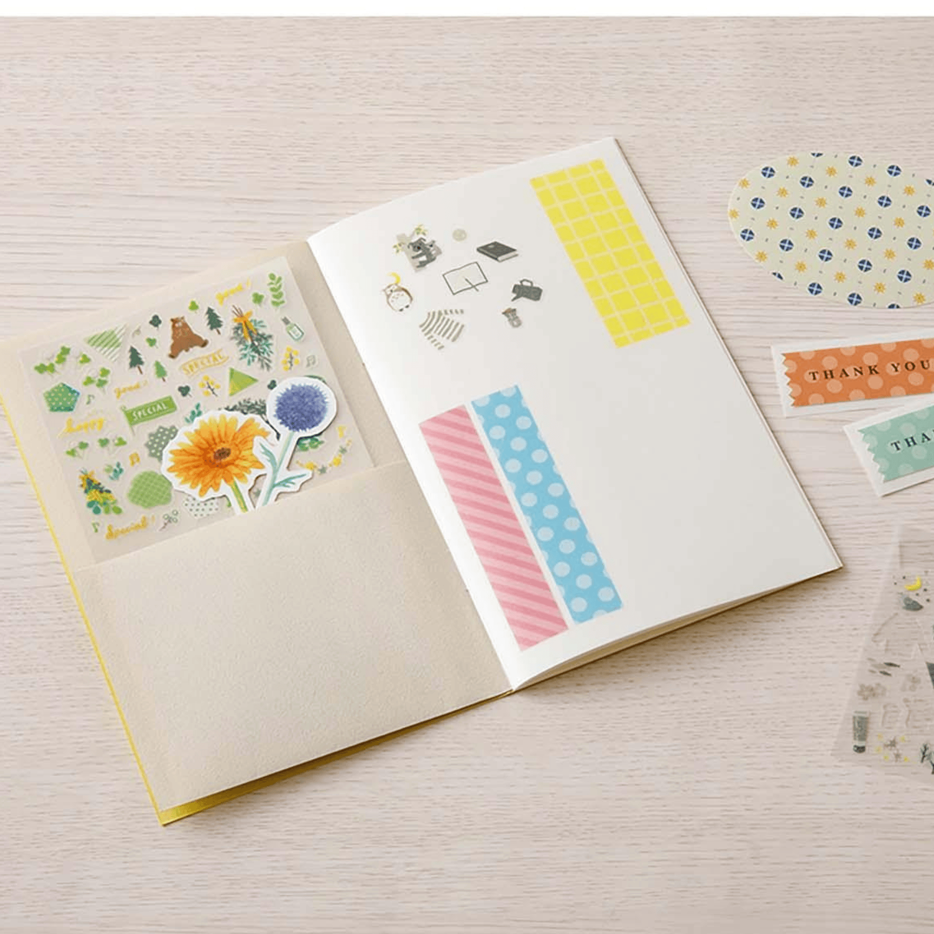 Midori Quaderni Peelable Sticker Book Midori