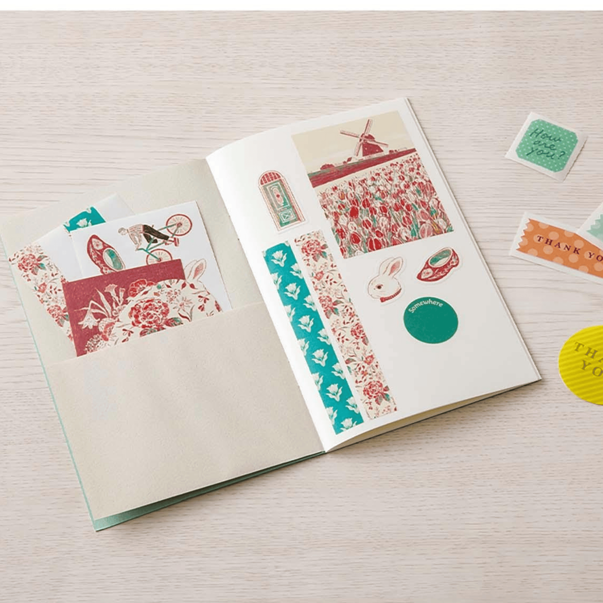 Midori Quaderni Peelable Sticker Book Midori