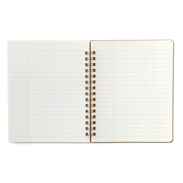 Penco Quaderni Penco Coil Notebook Medium - Natural Craft