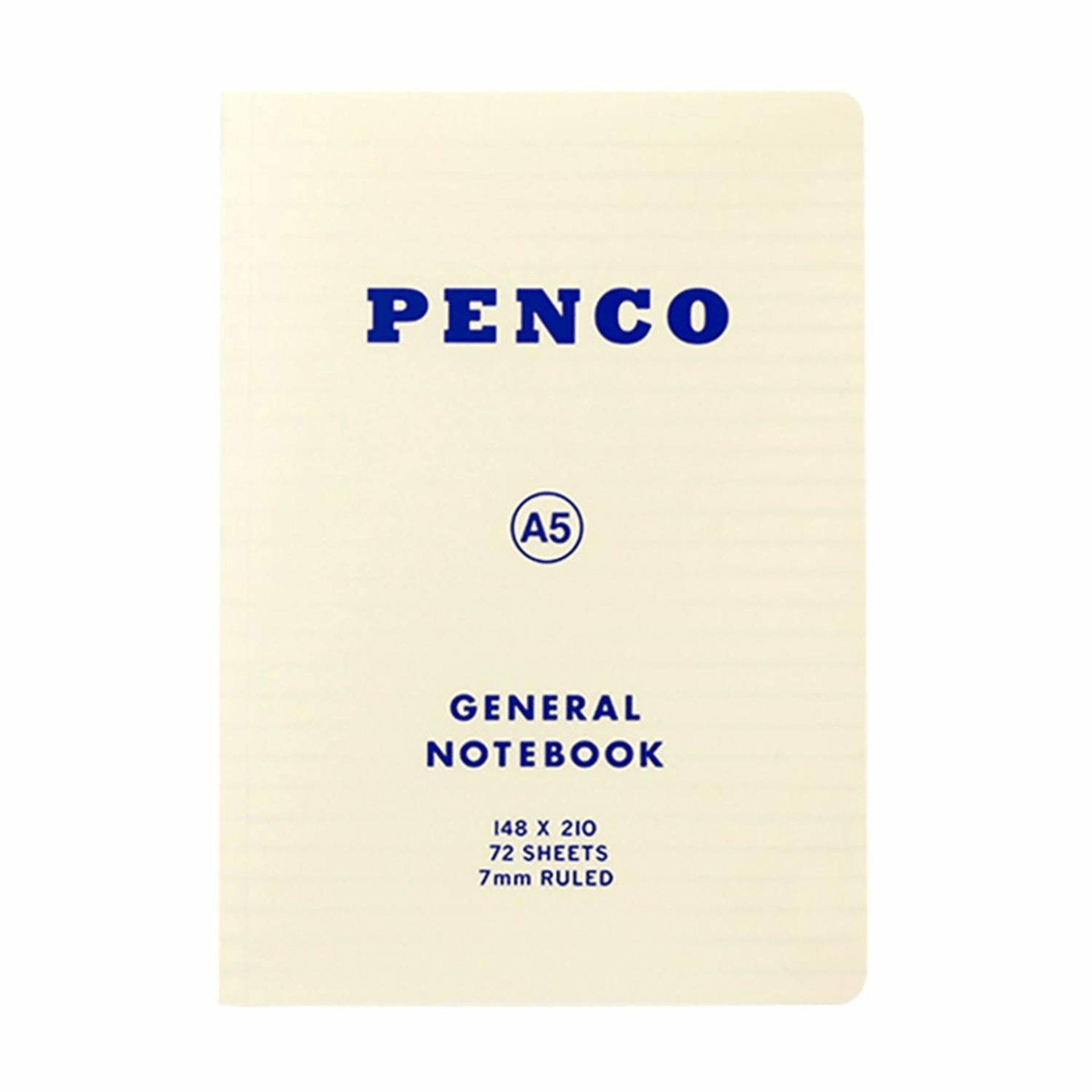 Penco Quaderni WHITE Penco Soft Notebook A5 Ruled