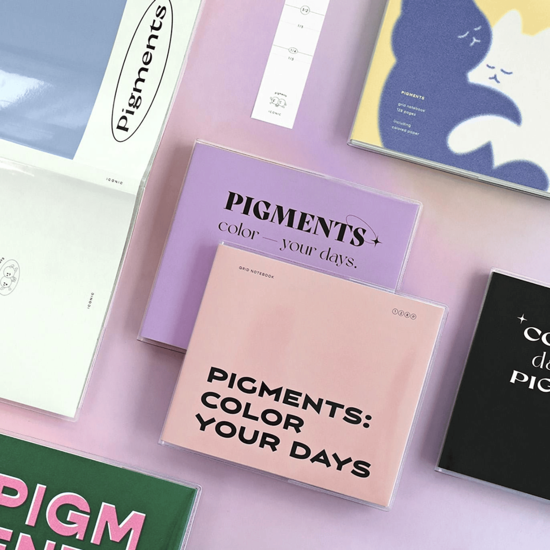 Iconic Quaderni Pigment Notebook - Indi Pink