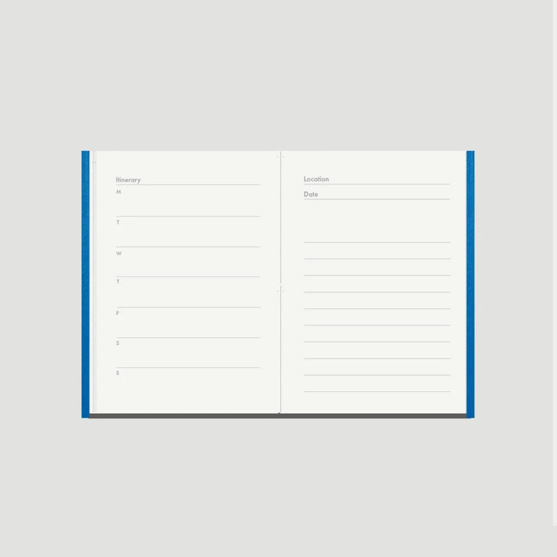 Scout Editions Quaderni Pocket Travel Archive Blue