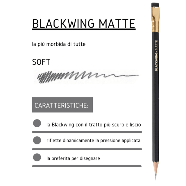 Blackwing Quaderni Quaderno Slate Black Blackwing - Medium