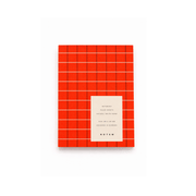 Notem Quaderni Quaderno Uma Small Orange Check