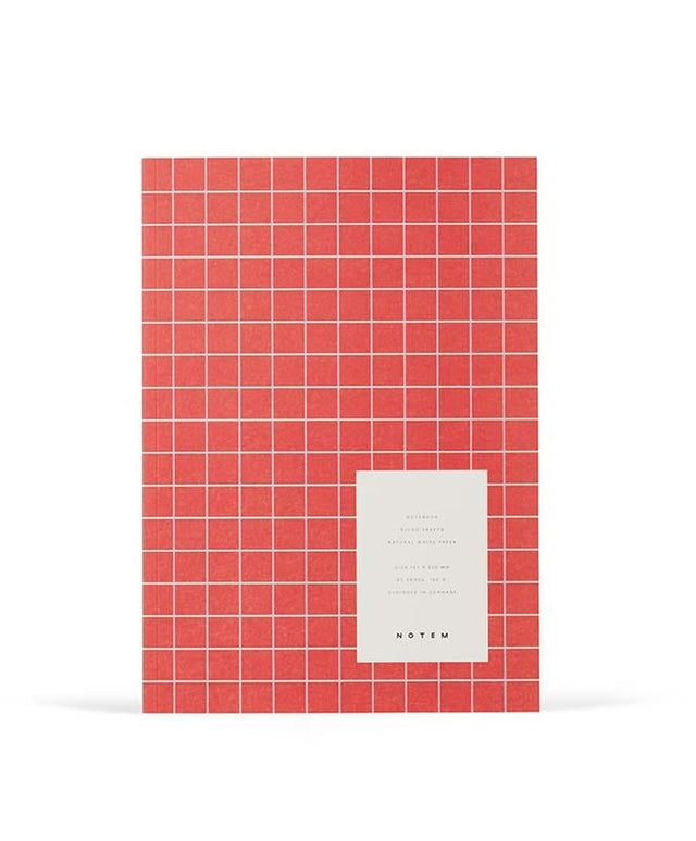 Notem Quaderni Quaderno Vita Medium Orange Grid