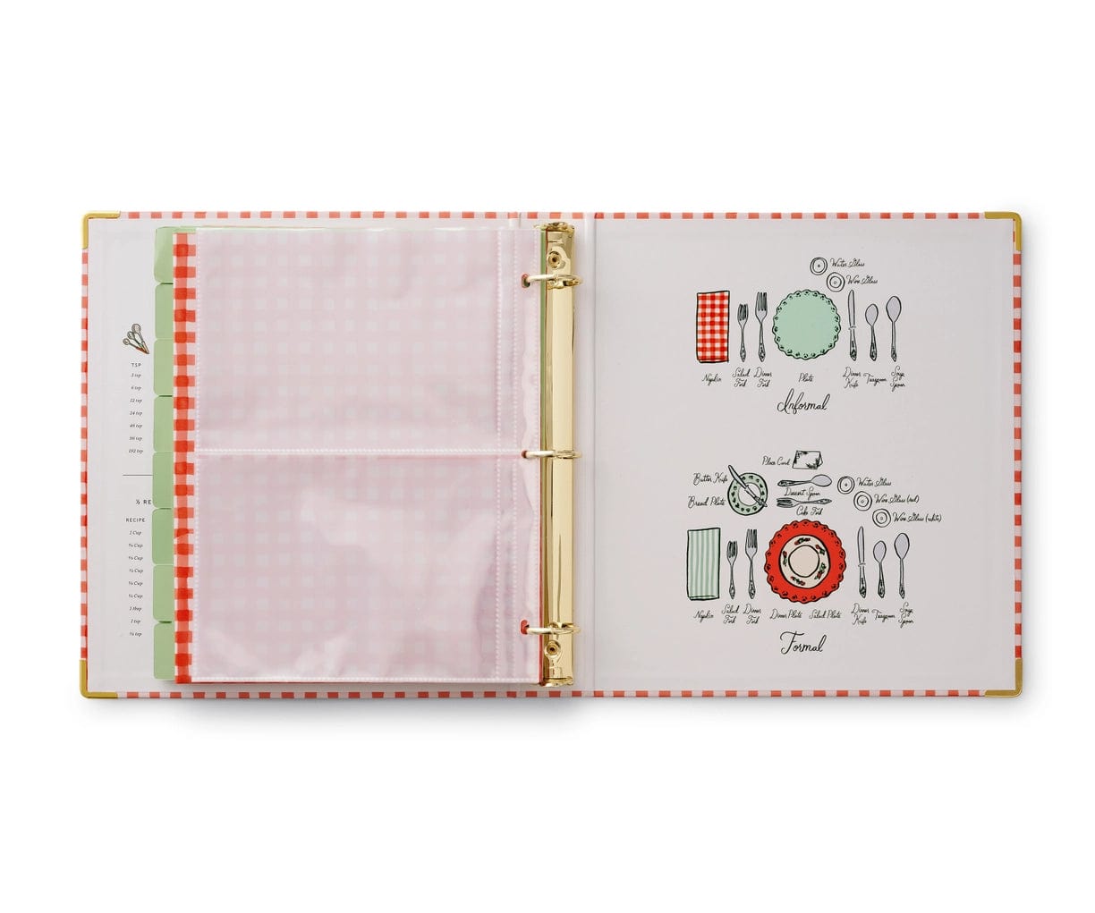 Rifle Paper Quaderni Raccoglitore per ricette Cherry Farm