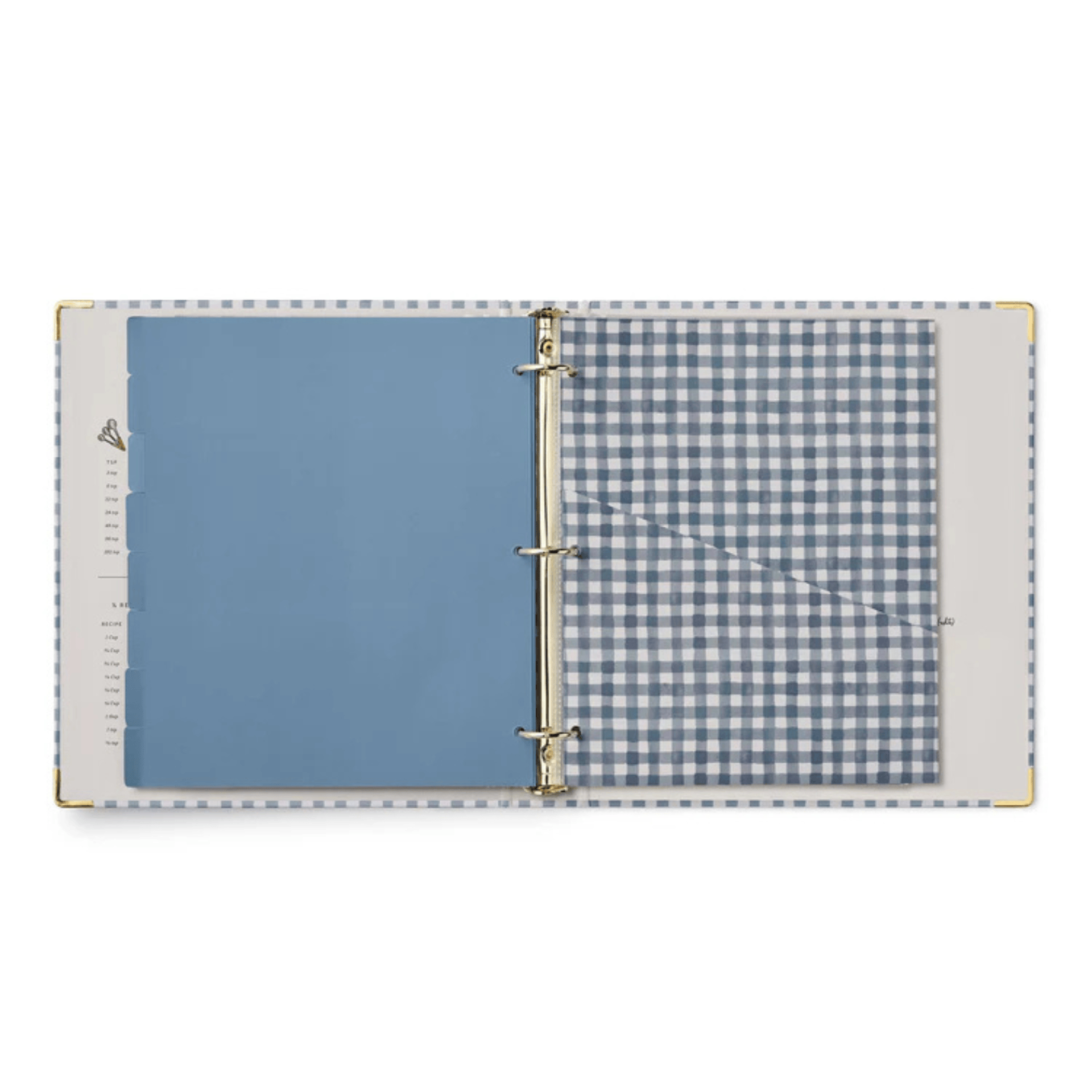 Rifle Paper Quaderni Raccoglitore per ricette Home Sweet Home