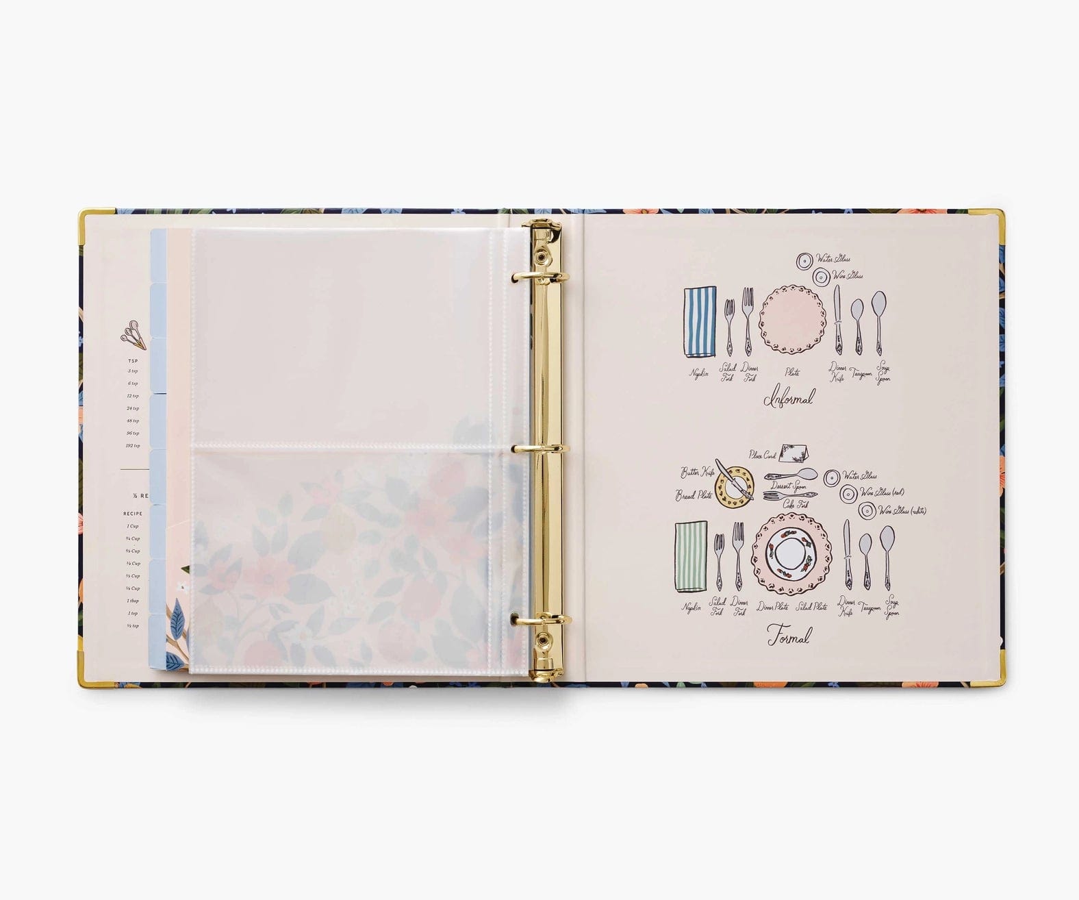 Rifle Paper Quaderni Raccoglitore per ricette Rifle Paper