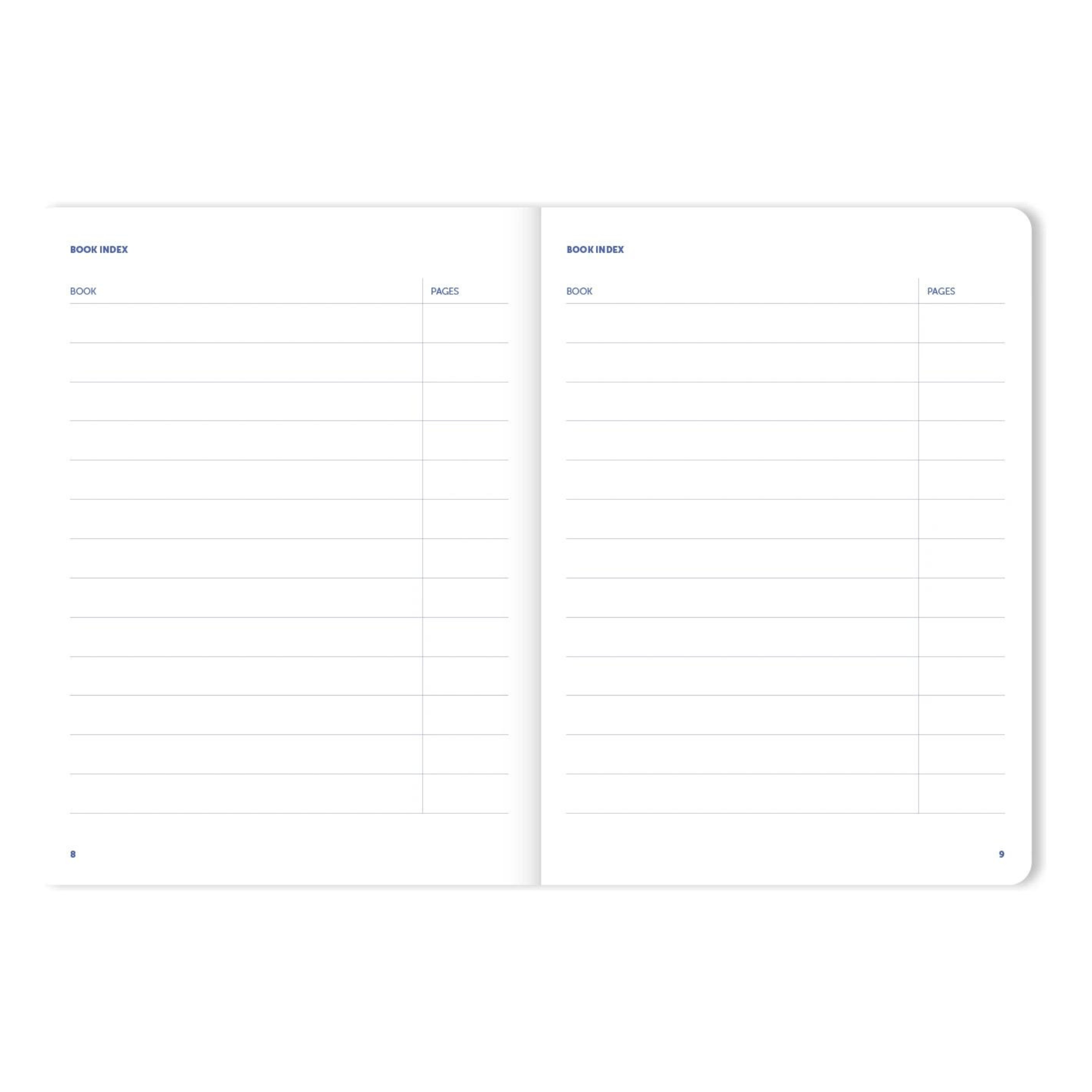 A-Journal Quaderni Reading journal