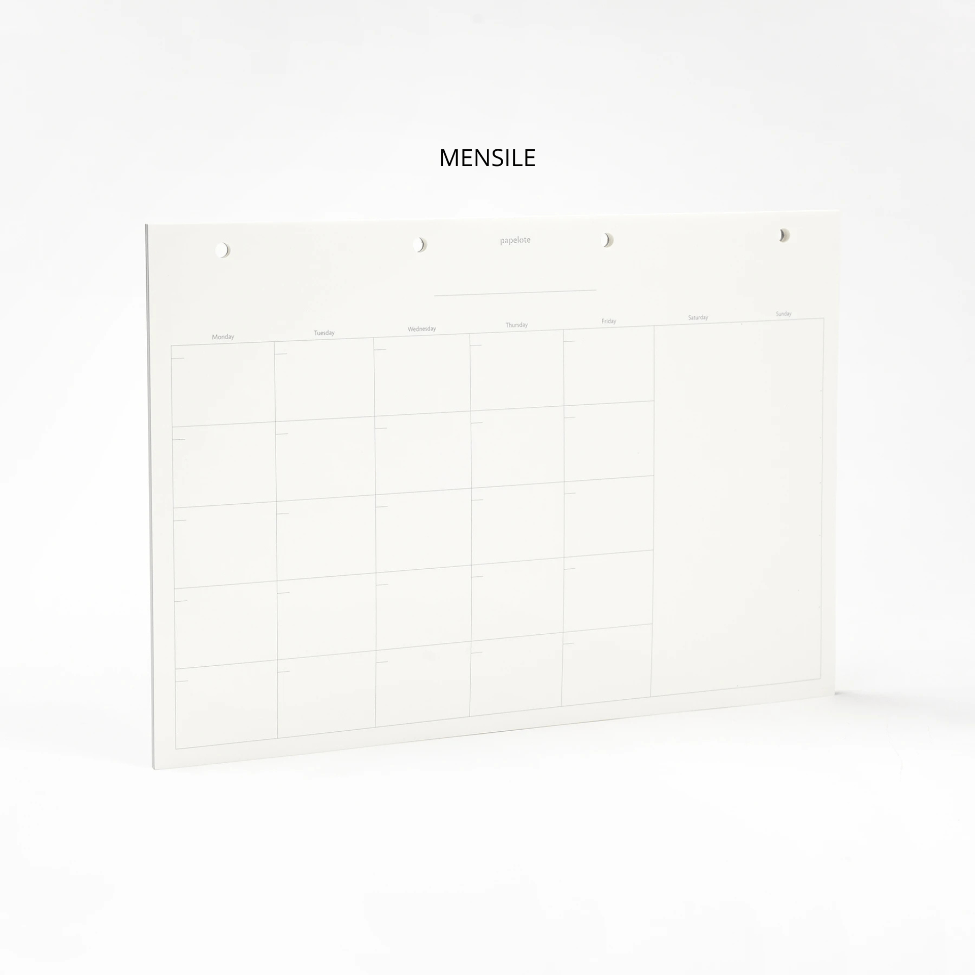 Papelote Quaderni MONTHLY - MENSILE Refill per Planoo A4 - Planner
