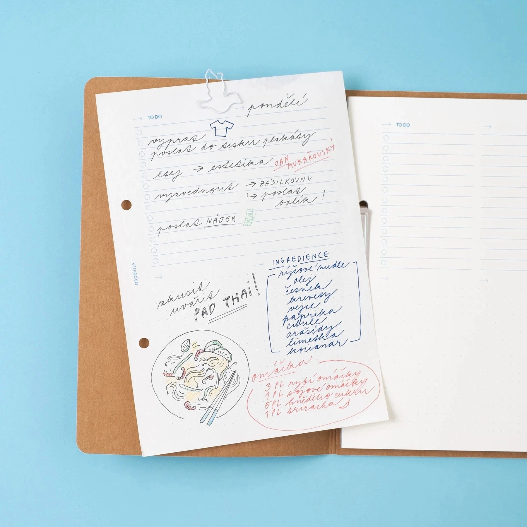 Papelote Quaderni Refill per Planoo A5 - TO DO