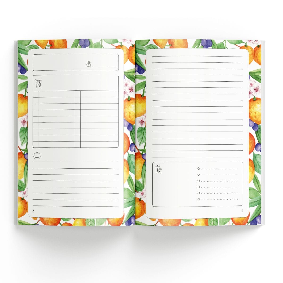 Very Wonder Quaderni Ricettario Amalfi- quaderno per ricette