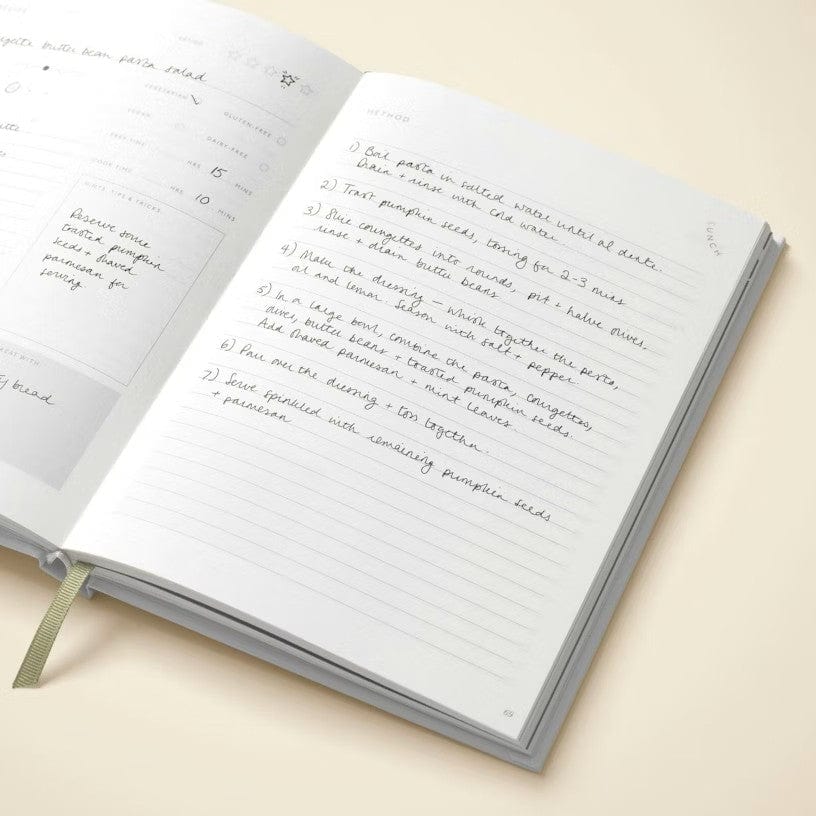 Papier Quaderni Ricettario Tasting Notes & Recipes