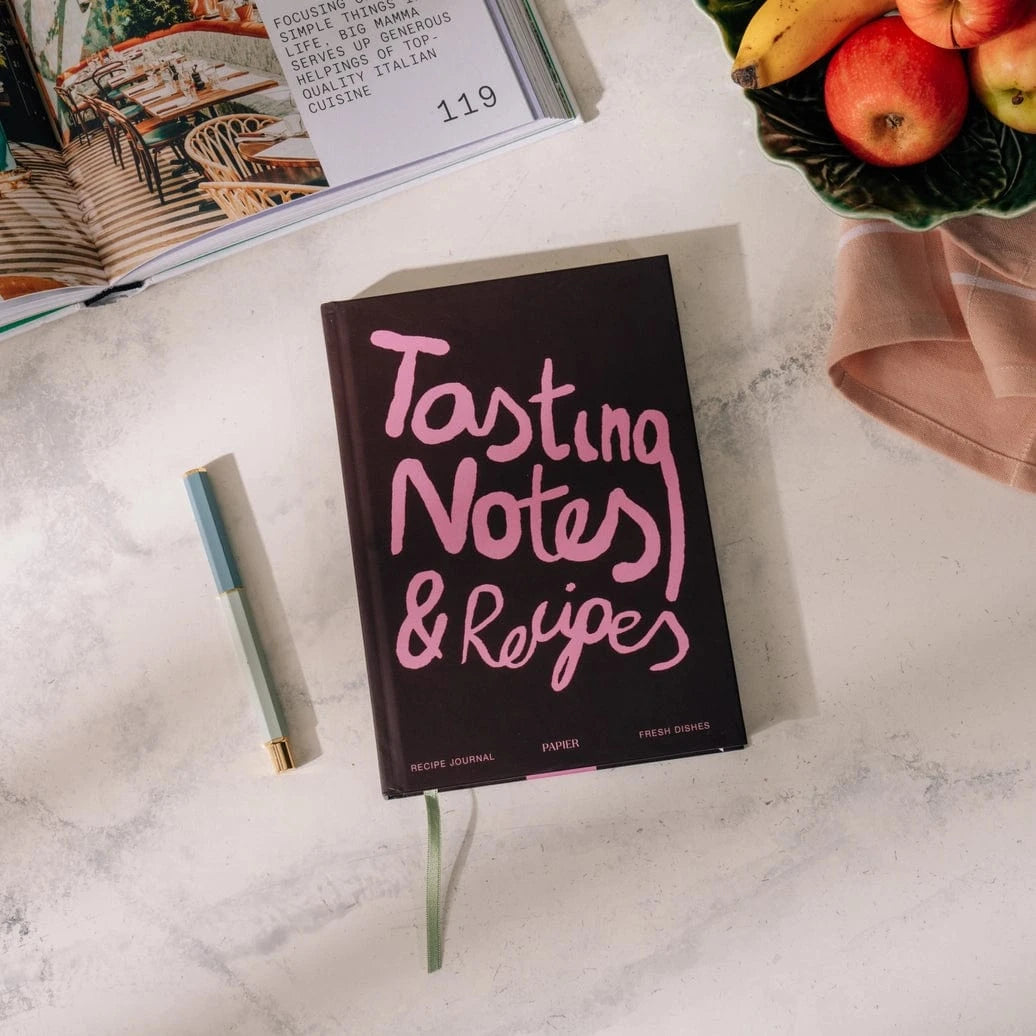 Papier Quaderni Ricettario Tasting Notes & Recipes