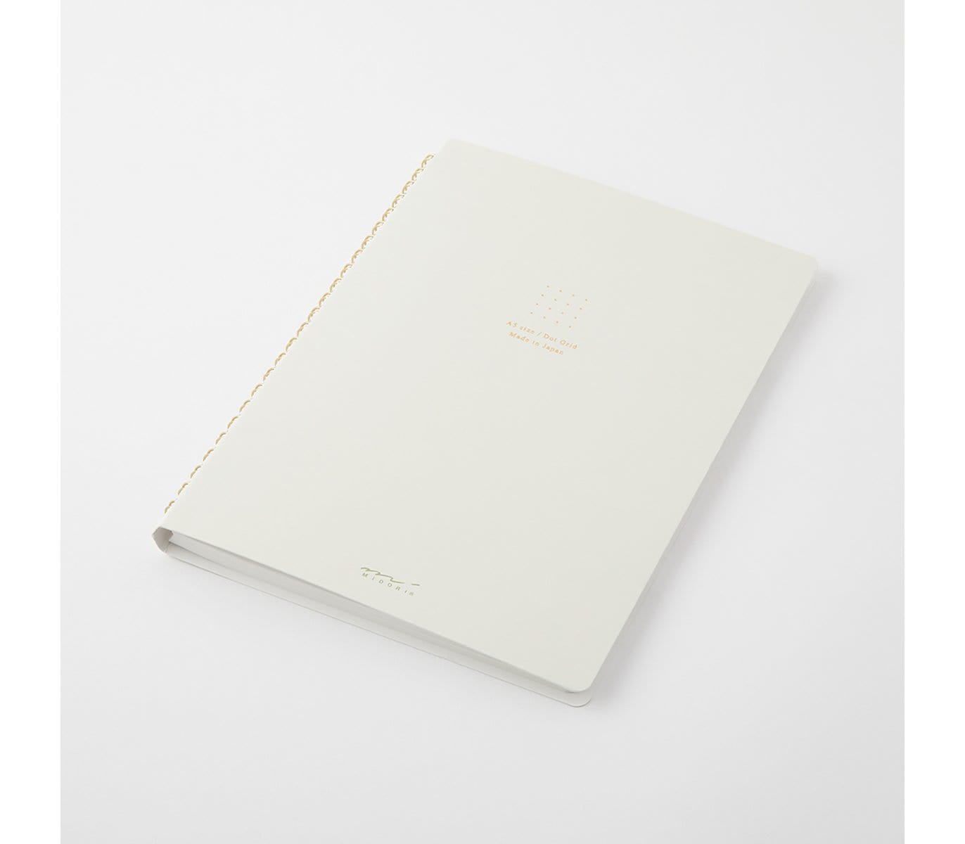 Midori Quaderni WHITE Ring Notebook Midori Color Dot