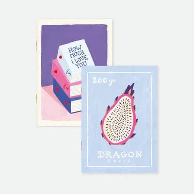 All The Way To Say Quaderni Set di Quaderni Dragon Fruit