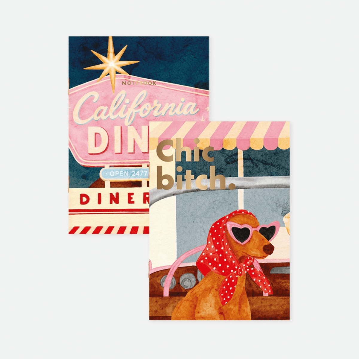 All The Way To Say Quaderni Set di Quaderni Duo California Diner
